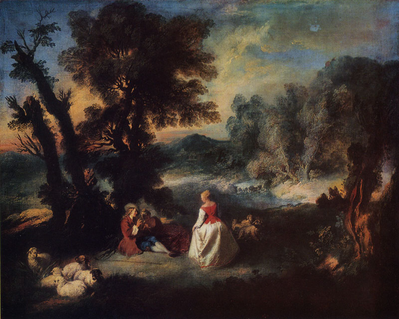 32 PASTORAL SCENE