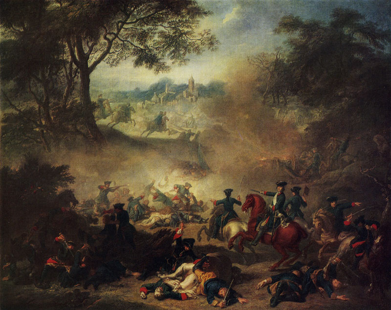 43 THE BATTLE OF POLTAVA. 1717