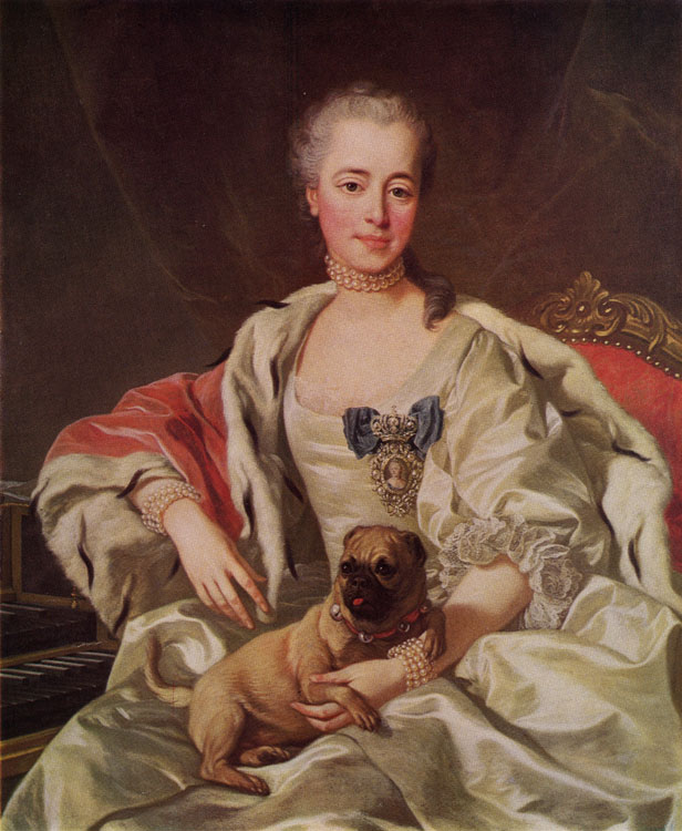 63 PORTRAIT OF PRINCESS EKATERINA (SMARAGDA) GOLITSYNA. 1759