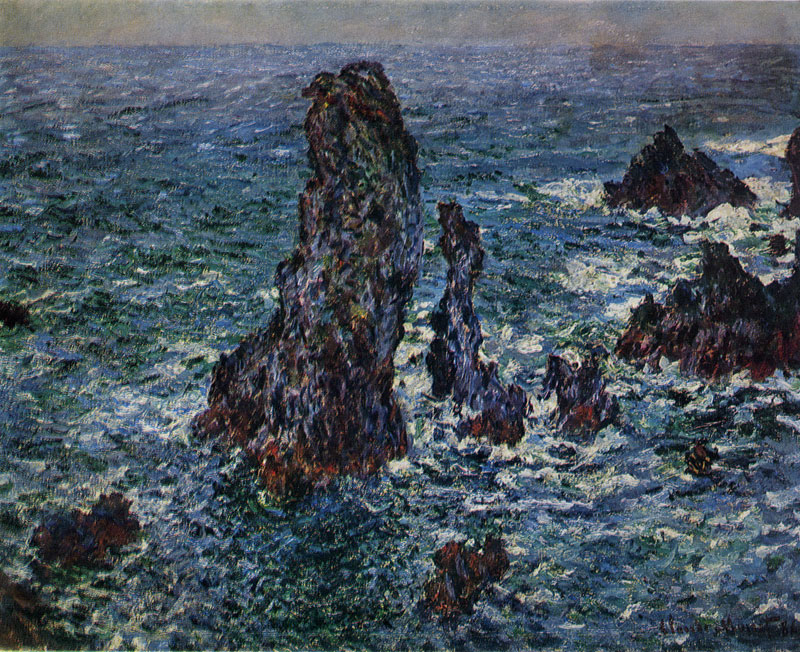 156 THE ROCKS AT BELLE-ILE. 1886