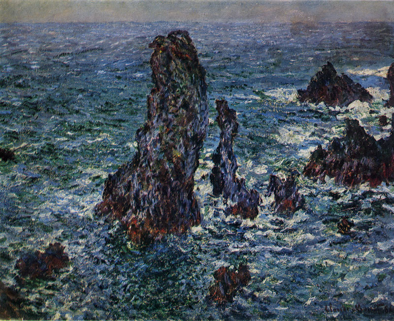 156 THE ROCKS AT BELLE-ILE. 1886