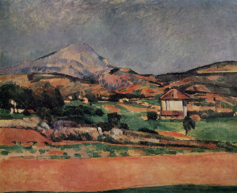 184 FIELD BY MOUNT SAINTE-VICTOIRE