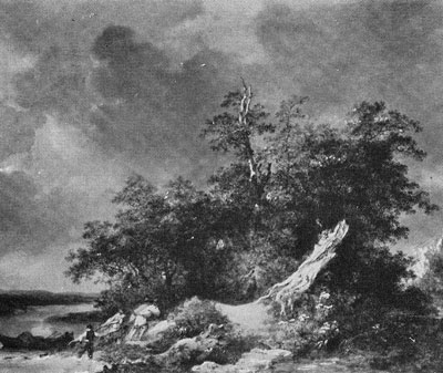 319 RUSSIAN LANDSCAPE WITH FISHERMEN. 1775