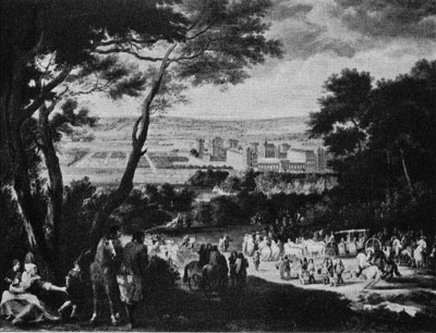 388 THE ENTRANCE OF LOUIS XIV INTO VINCENNES